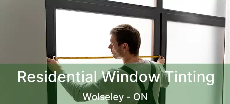  Residential Window Tinting Wolseley - ON