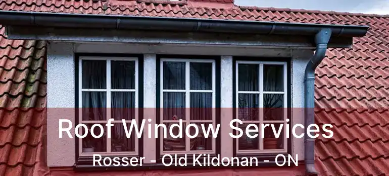  Roof Window Services Rosser - Old Kildonan - ON