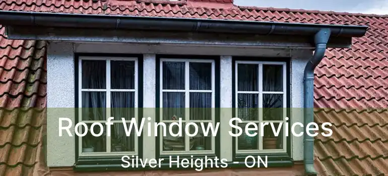  Roof Window Services Silver Heights - ON