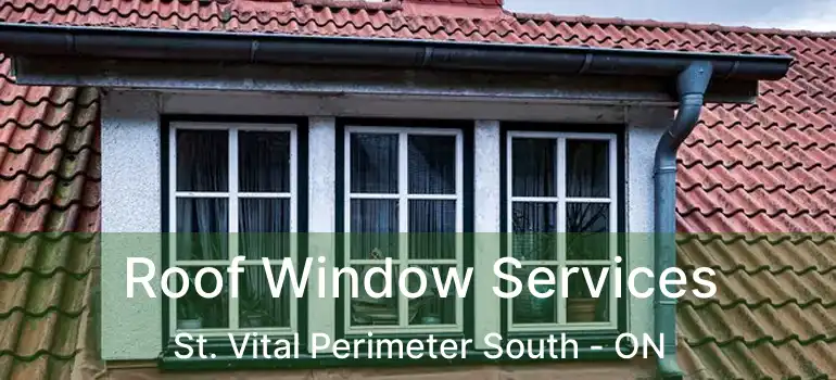  Roof Window Services St. Vital Perimeter South - ON