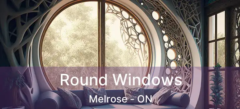  Round Windows Melrose - ON