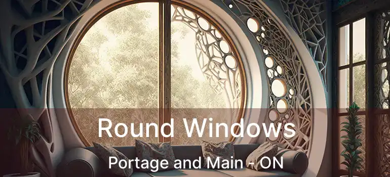  Round Windows Portage and Main - ON