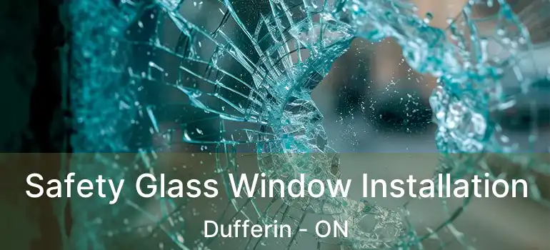  Safety Glass Window Installation Dufferin - ON