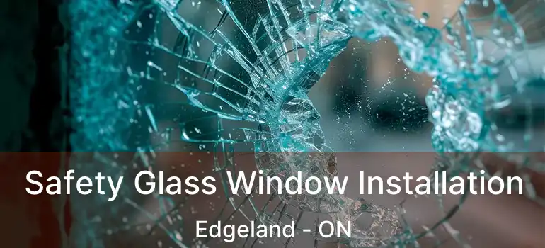  Safety Glass Window Installation Edgeland - ON