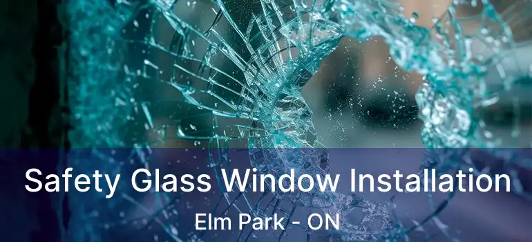  Safety Glass Window Installation Elm Park - ON