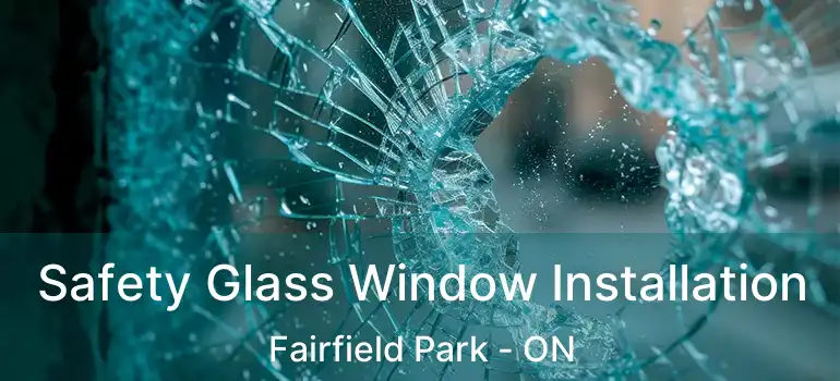  Safety Glass Window Installation Fairfield Park - ON