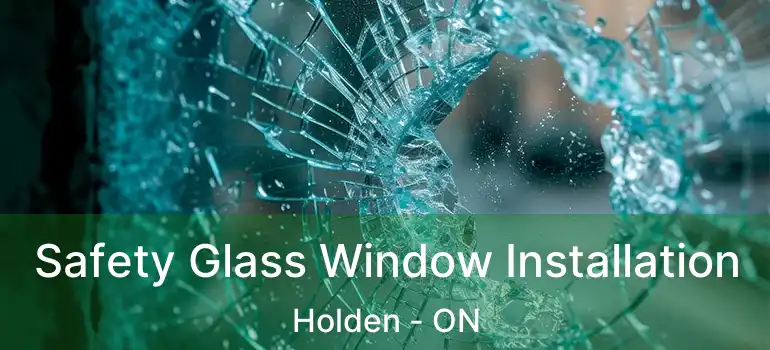  Safety Glass Window Installation Holden - ON