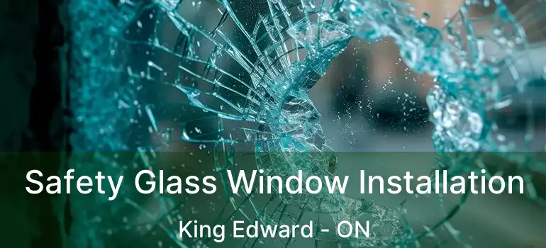  Safety Glass Window Installation King Edward - ON