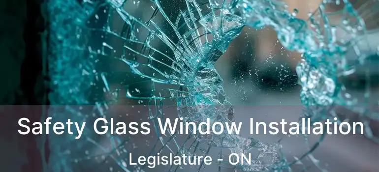  Safety Glass Window Installation Legislature - ON