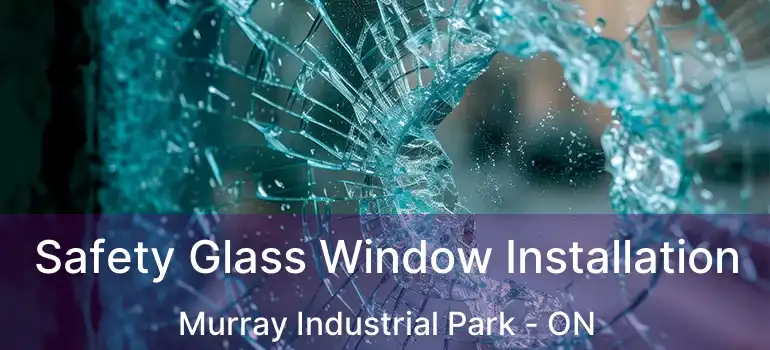  Safety Glass Window Installation Murray Industrial Park - ON