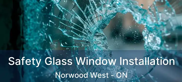  Safety Glass Window Installation Norwood West - ON