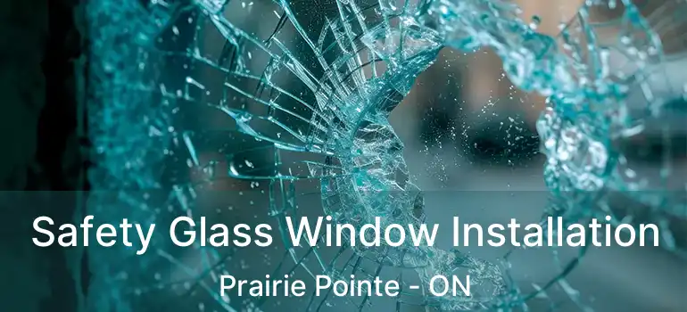  Safety Glass Window Installation Prairie Pointe - ON