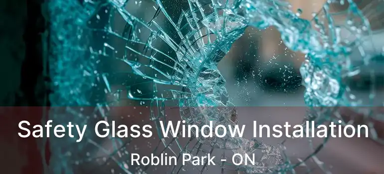  Safety Glass Window Installation Roblin Park - ON
