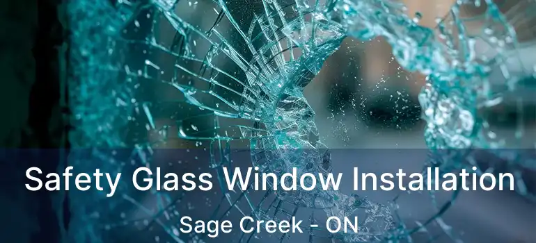  Safety Glass Window Installation Sage Creek - ON