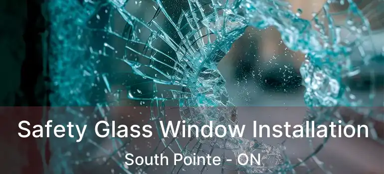 Safety Glass Window Installation South Pointe - ON