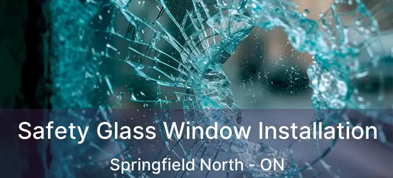  Safety Glass Window Installation Springfield North - ON