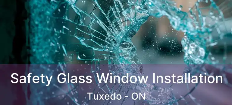  Safety Glass Window Installation Tuxedo - ON