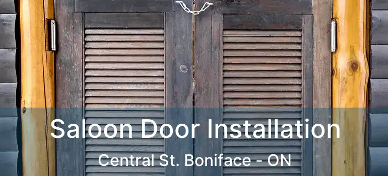  Saloon Door Installation Central St. Boniface - ON
