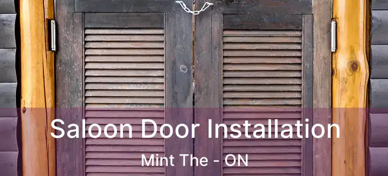  Saloon Door Installation Mint The - ON
