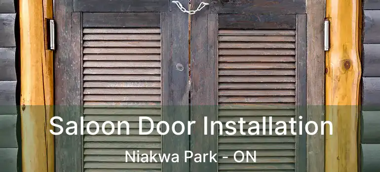  Saloon Door Installation Niakwa Park - ON