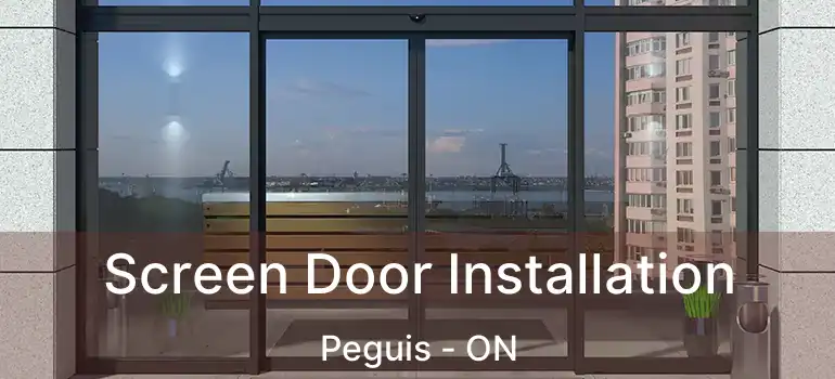  Screen Door Installation Peguis - ON