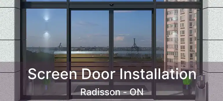  Screen Door Installation Radisson - ON
