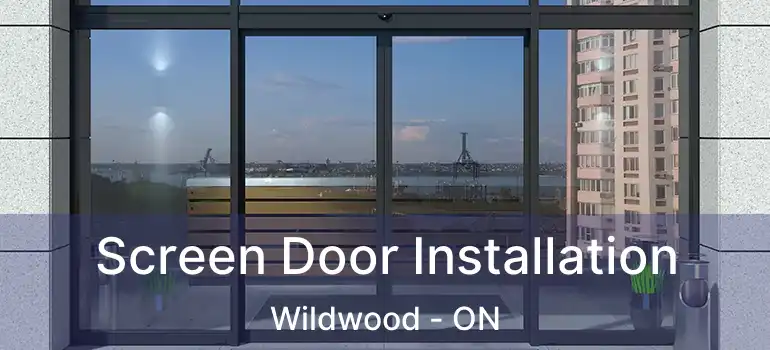  Screen Door Installation Wildwood - ON