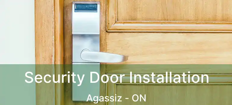  Security Door Installation Agassiz - ON