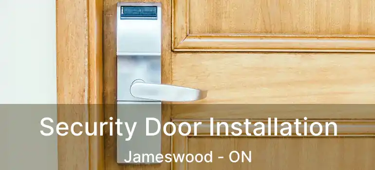  Security Door Installation Jameswood - ON