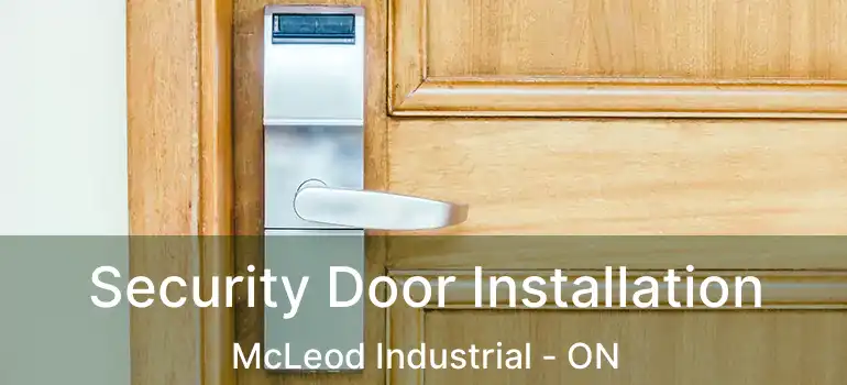  Security Door Installation McLeod Industrial - ON