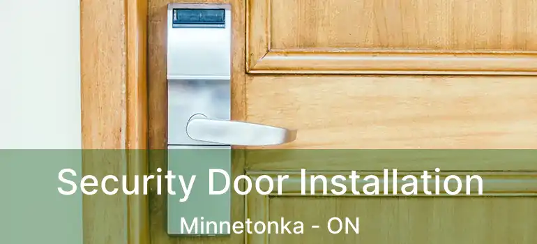  Security Door Installation Minnetonka - ON