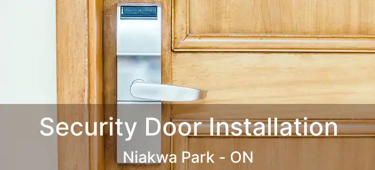  Security Door Installation Niakwa Park - ON