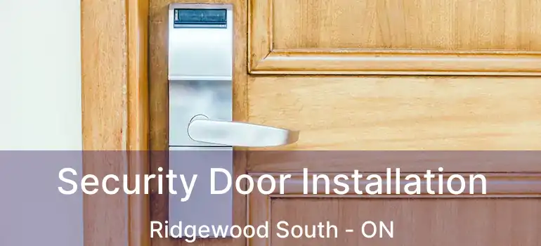  Security Door Installation Ridgewood South - ON