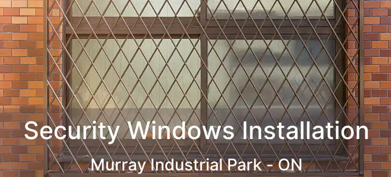  Security Windows Installation Murray Industrial Park - ON
