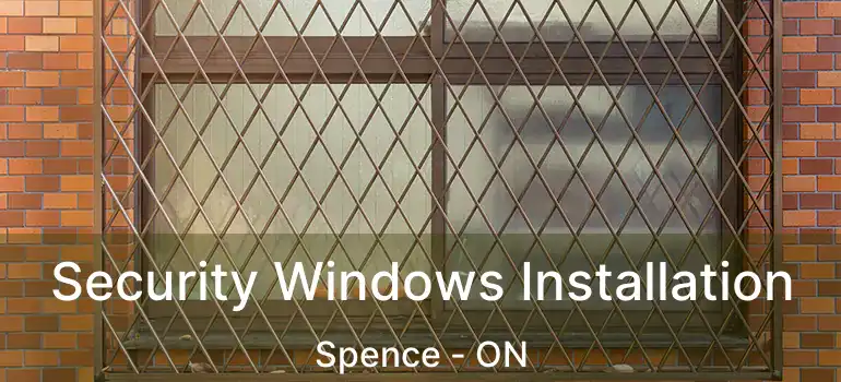  Security Windows Installation Spence - ON