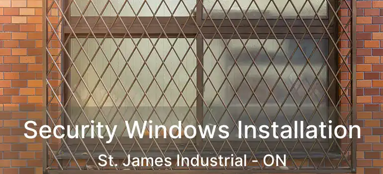  Security Windows Installation St. James Industrial - ON