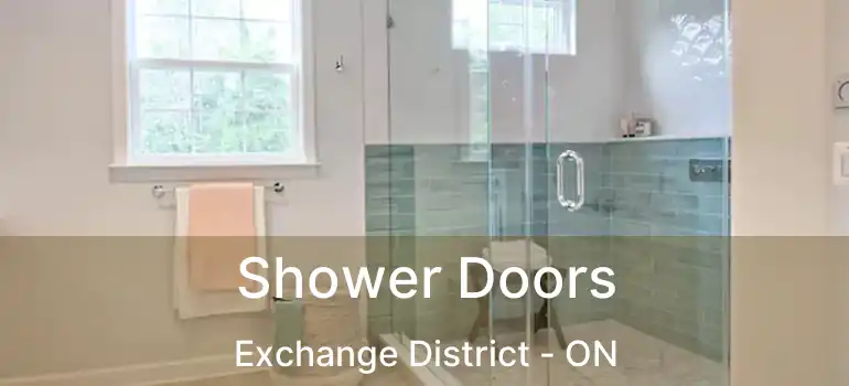  Shower Doors Exchange District - ON