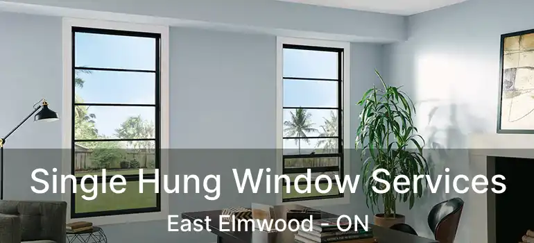  Single Hung Window Services East Elmwood - ON