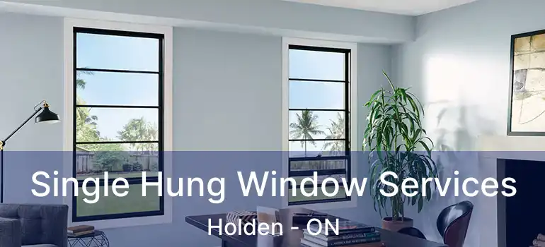  Single Hung Window Services Holden - ON