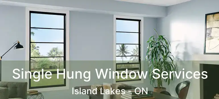  Single Hung Window Services Island Lakes - ON