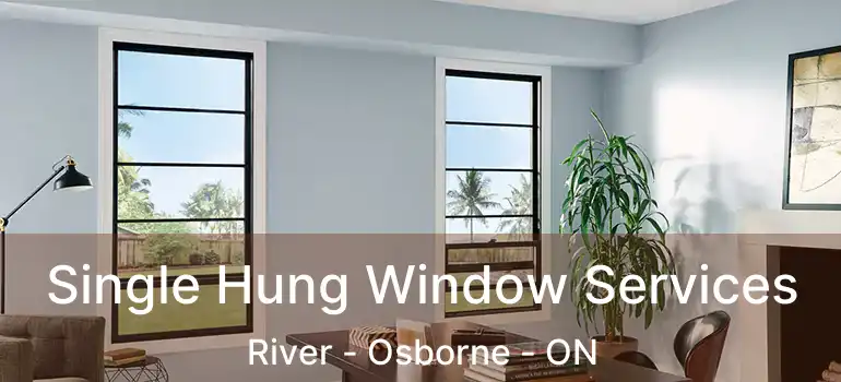  Single Hung Window Services River - Osborne - ON
