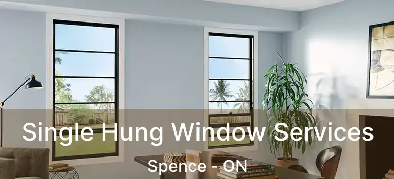  Single Hung Window Services Spence - ON