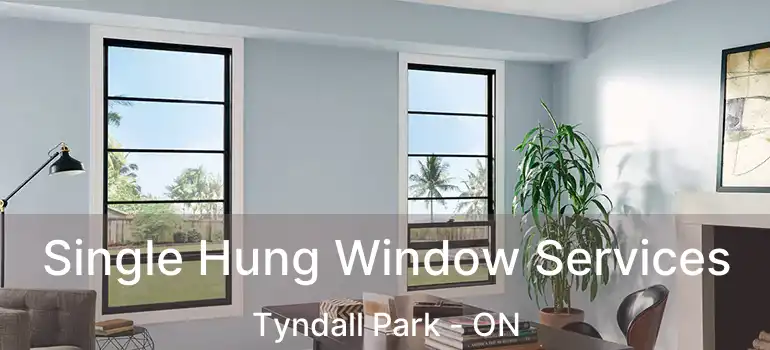  Single Hung Window Services Tyndall Park - ON