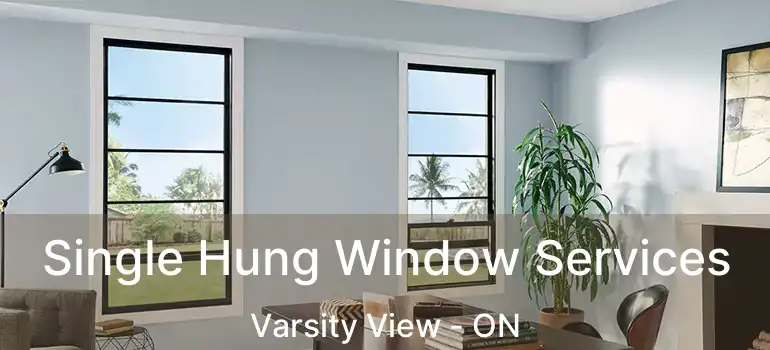  Single Hung Window Services Varsity View - ON