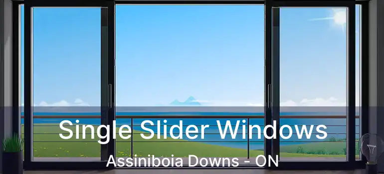  Single Slider Windows Assiniboia Downs - ON