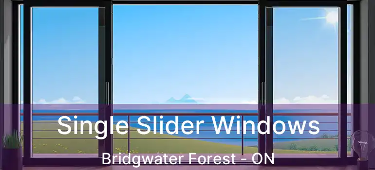  Single Slider Windows Bridgwater Forest - ON