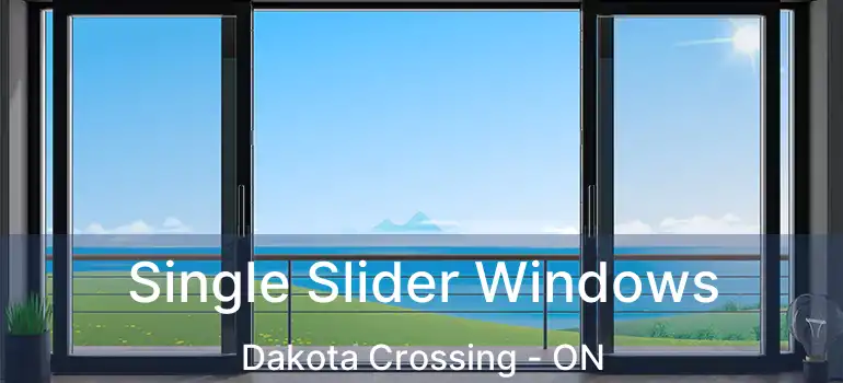  Single Slider Windows Dakota Crossing - ON
