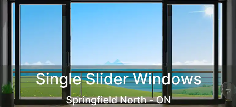  Single Slider Windows Springfield North - ON