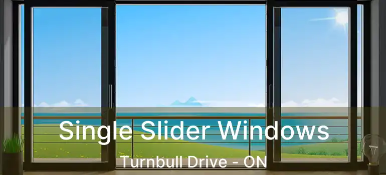  Single Slider Windows Turnbull Drive - ON