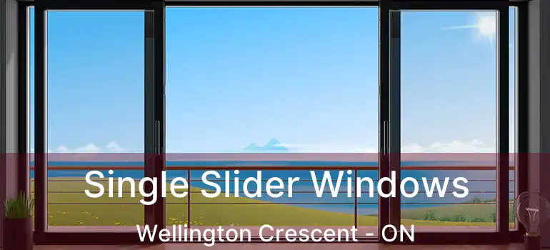  Single Slider Windows Wellington Crescent - ON